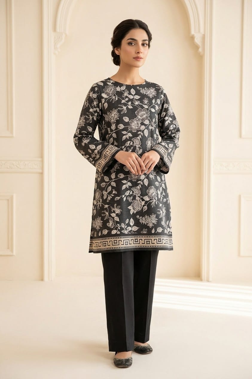 Mix Brand Unstitched Printed Khaddar ST 2pc
