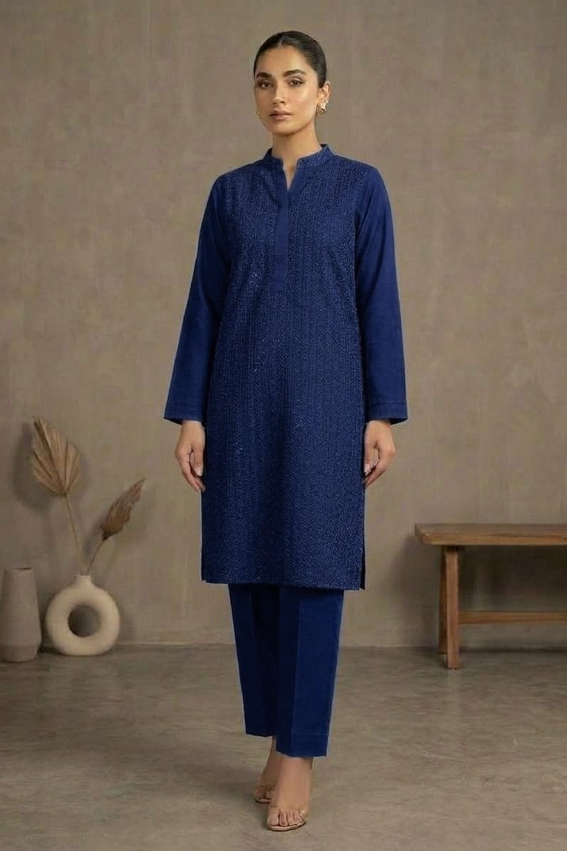 Bareeze Embroidered Karandi Unstitched ST 2pc