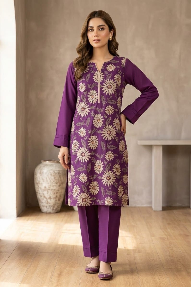 Bareeze Embroidered Karandi Unstitched ST 2pc
