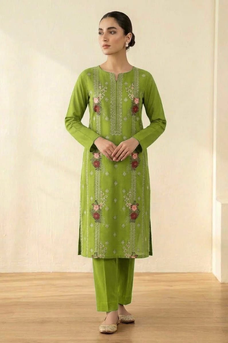 Bareeze Embroidered Karandi Unstitched ST 2pc
