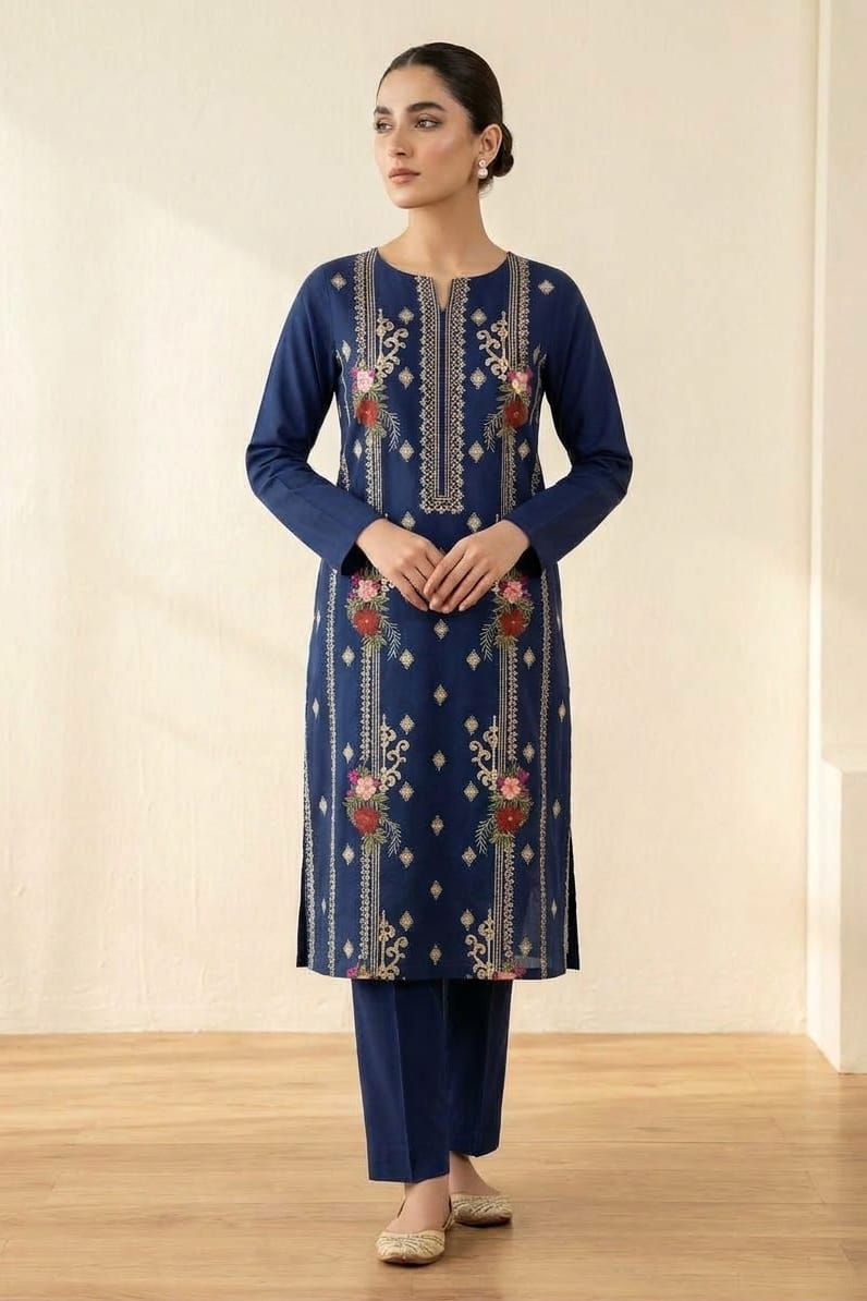 Bareeze Embroidered Karandi Unstitched ST 2pc