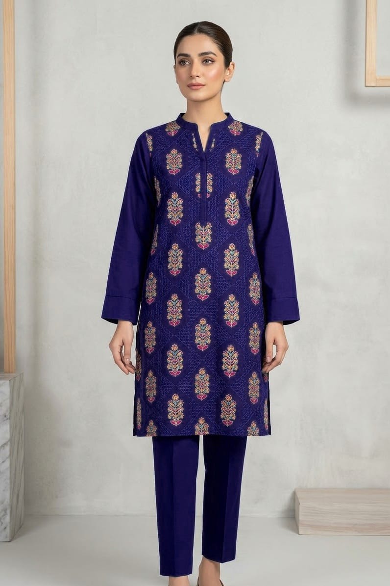 Bareeze Embroidered Karandi Unstitched ST 2pc