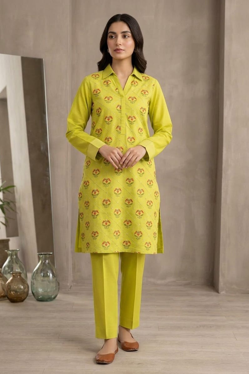 Bareeze Embroidered Karandi Unstitched ST 2pc