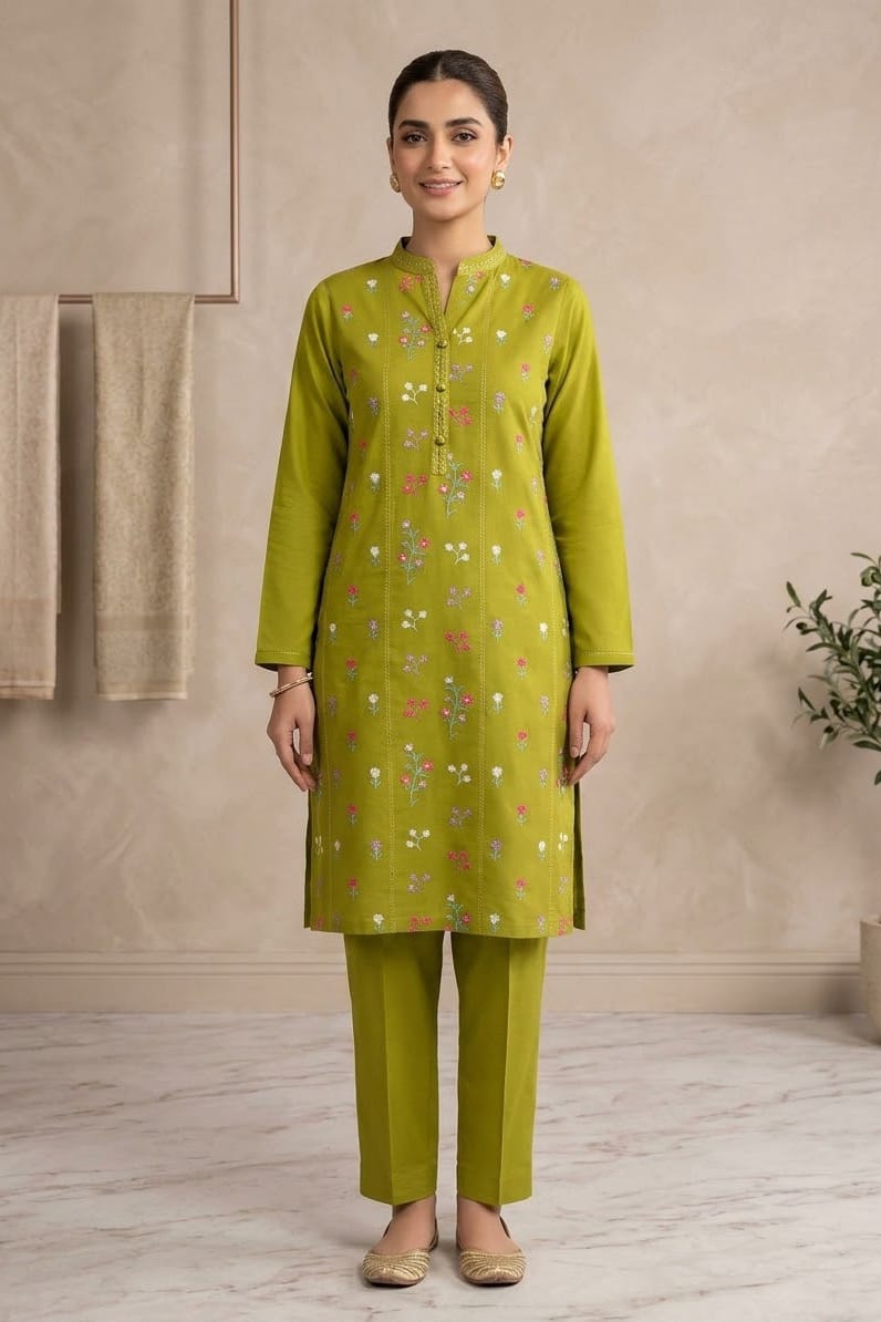 Bareeze Embroidered Karandi Unstitched ST 2pc