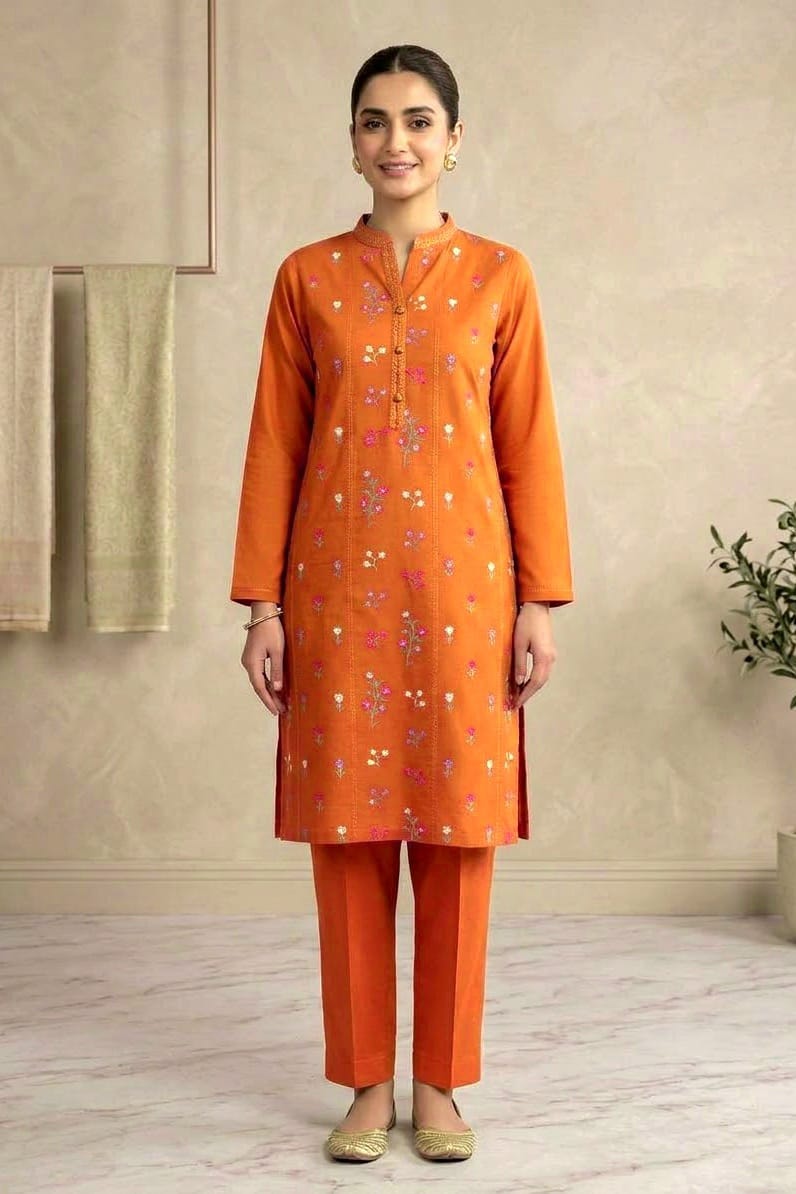 Bareeze Embroidered Karandi Unstitched ST 2pc