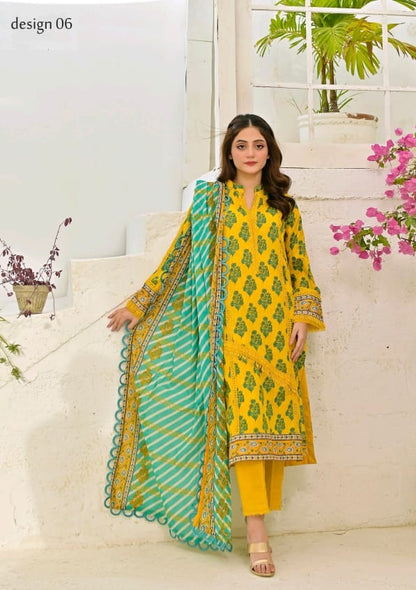 Jaffrani Printed Lawn Kayseria VOL 13 Collection 3pc