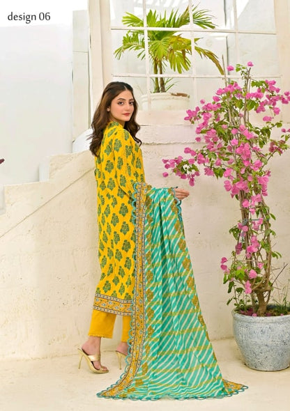 Jaffrani Printed Lawn Kayseria VOL 13 Collection 3pc