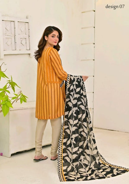 Jaffrani Printed Lawn Kayseria VOL 13 Collection 3pc