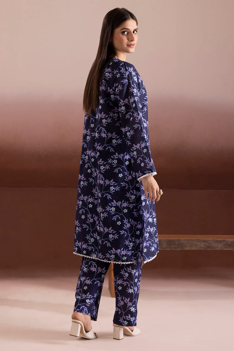 Zellbury Stitched Printed Khaddar ST 2pc