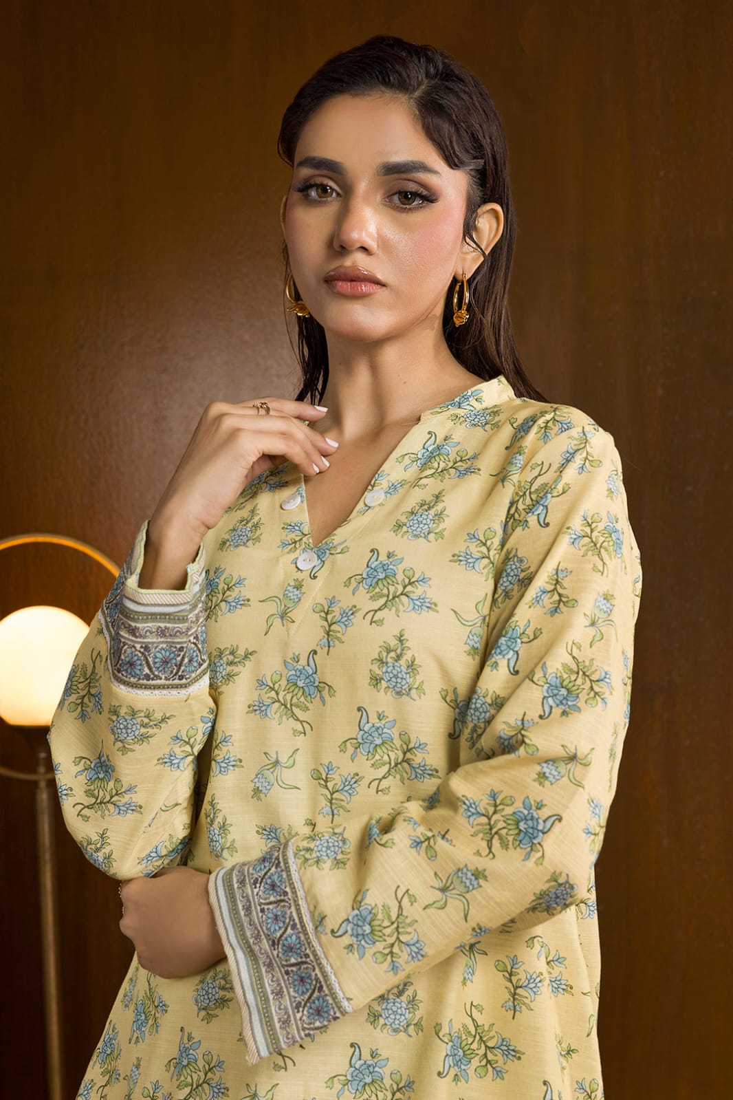Zellbury Stitched Printed Khaddar ST 2pc