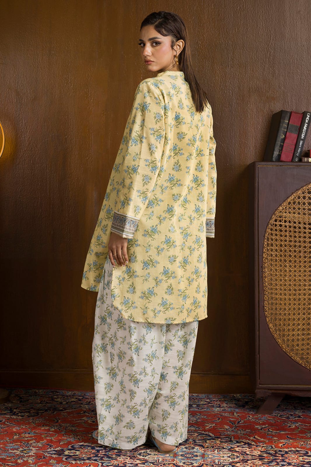 Zellbury Stitched Printed Khaddar ST 2pc