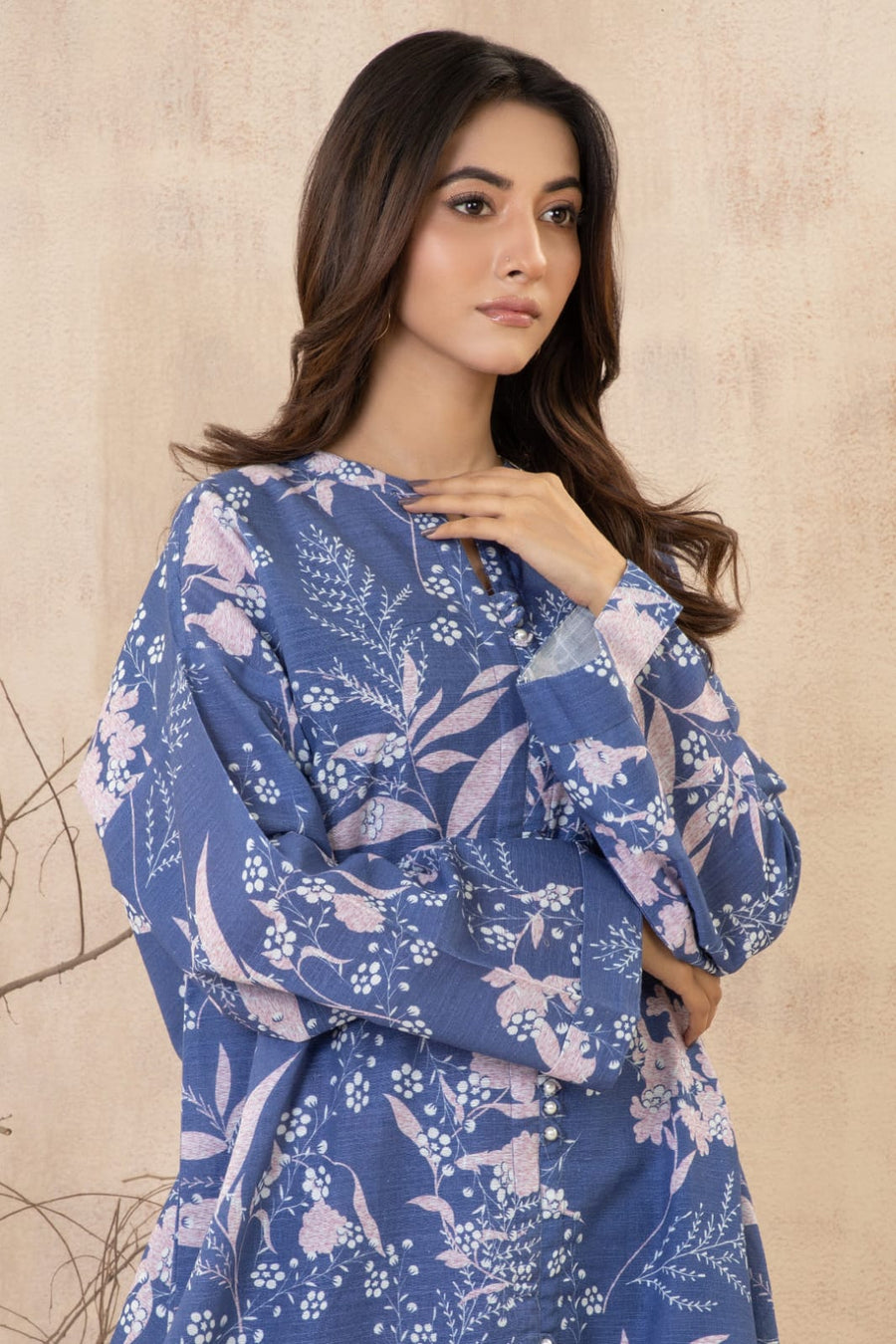 Zellbury Stitched Printed Khaddar ST 2pc
