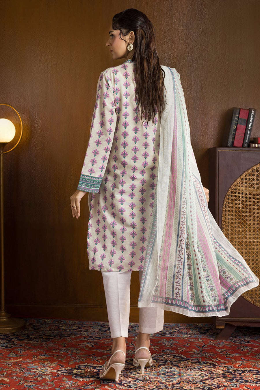 Zellbury Stitched Printed Khaddar SD 2pc