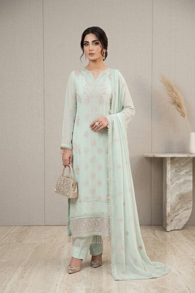Noor Jahan Irha Unstiitched Embroidered 3pc