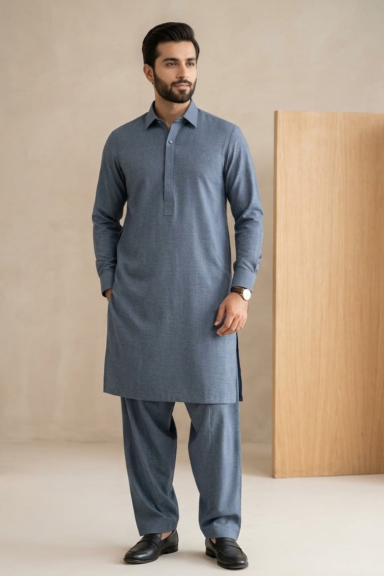 Zellbury Men's Unstitched Wash & Wear