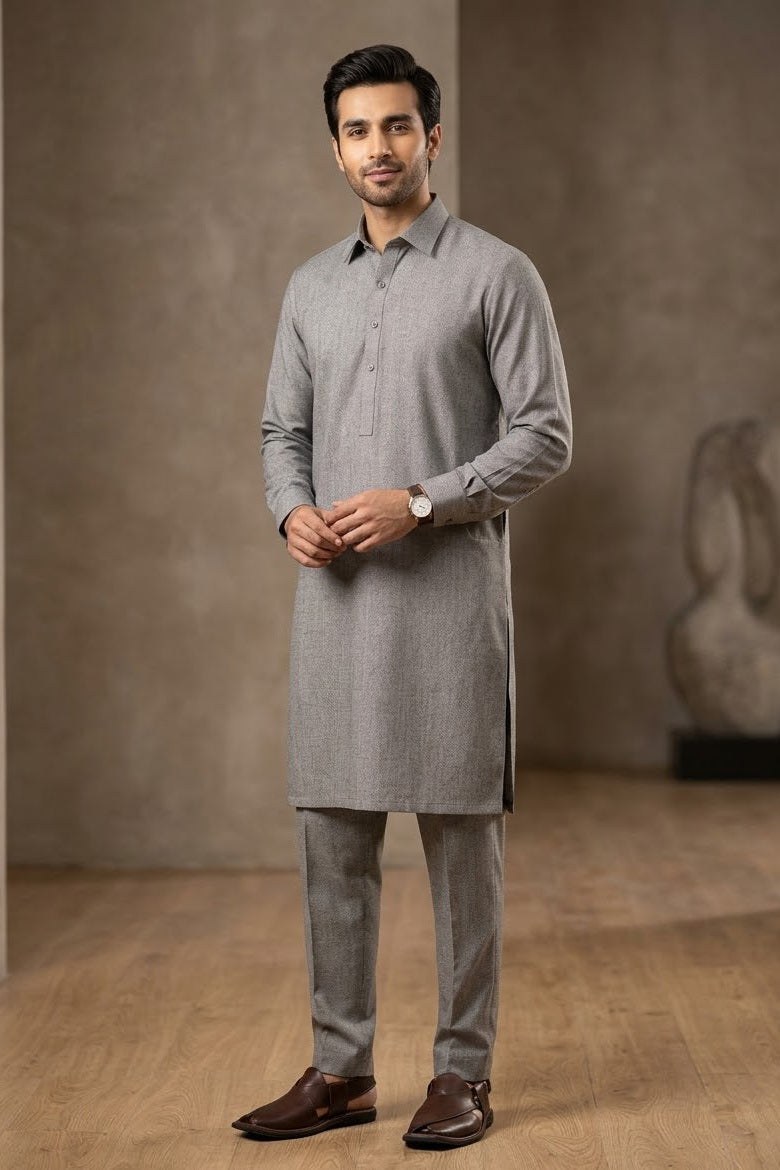 Zellbury Men's Unstitched Wash & Wear
