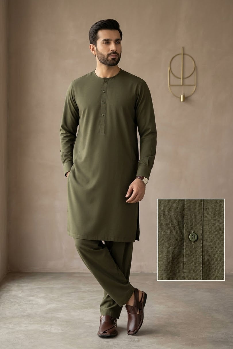 Zellbury Men's Unstitched Wash & Wear