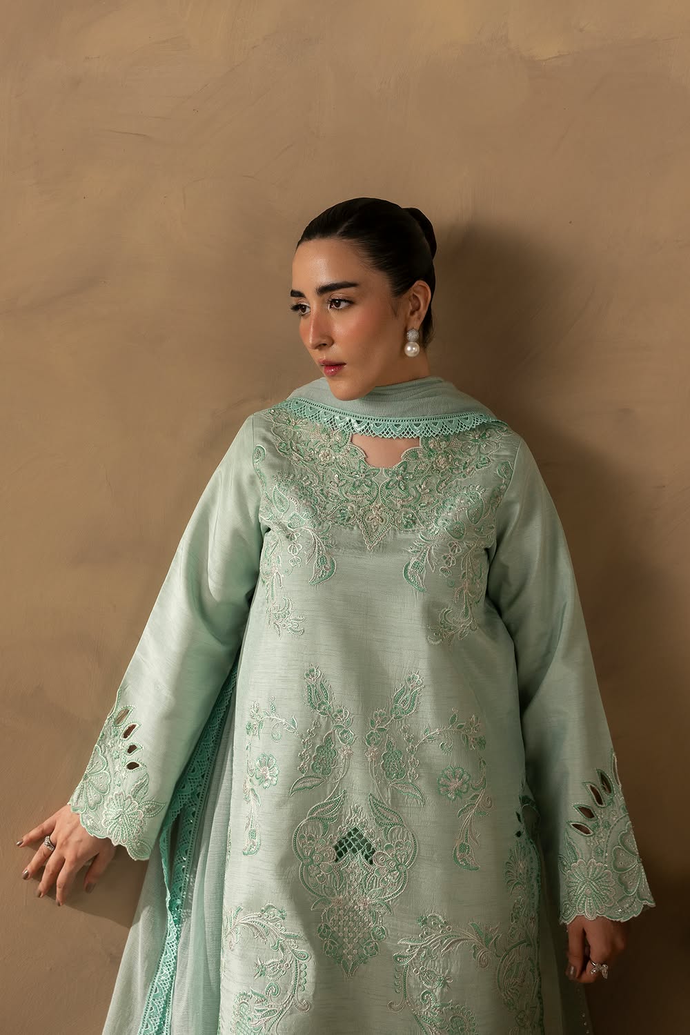 RajBari Silah Embroidered Luxury Formal Silk 3pc