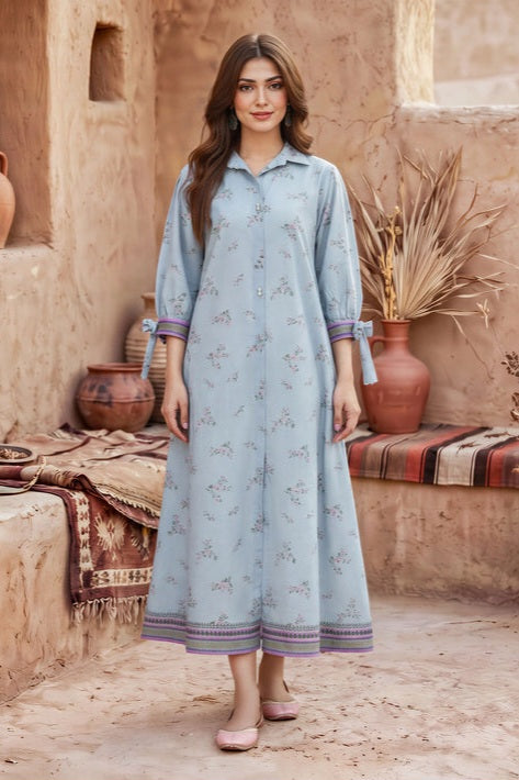 Lime Light Unstitched Printed Khaddar Shirt