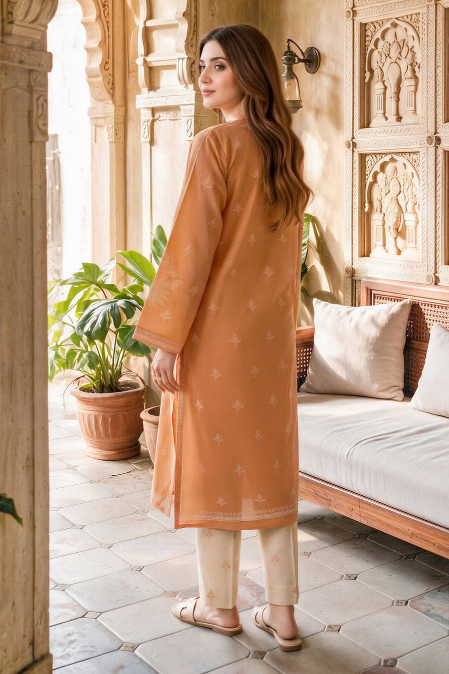 Lime Light Unstitched Printed Khaddar ST 2pc