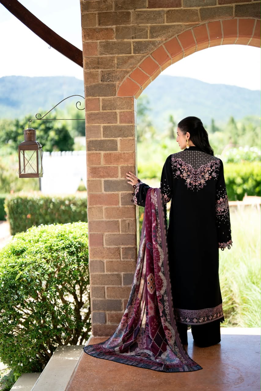 Florent Embroidered Luxury Unstitched Karandi 3pc
