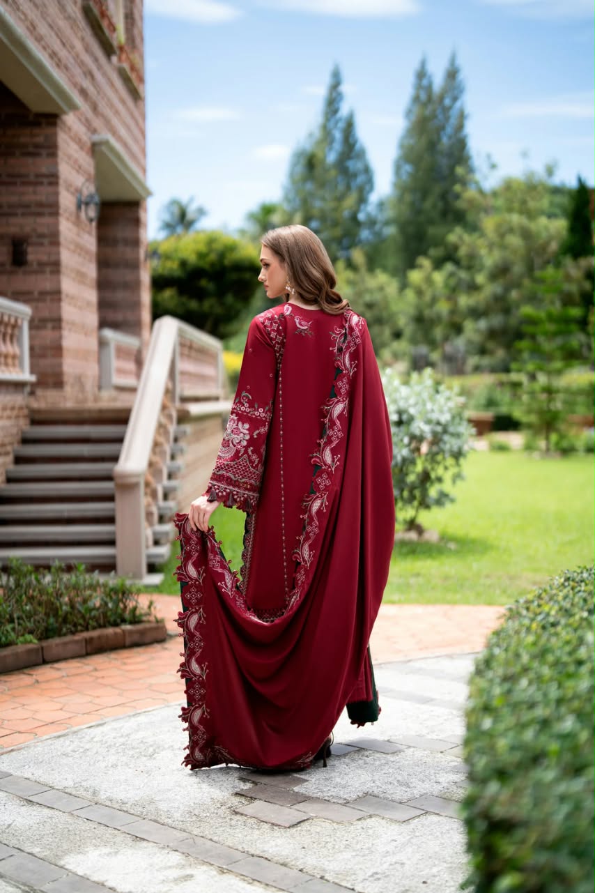 Florent Embroidered Luxury Unstitched Karandi 3pc