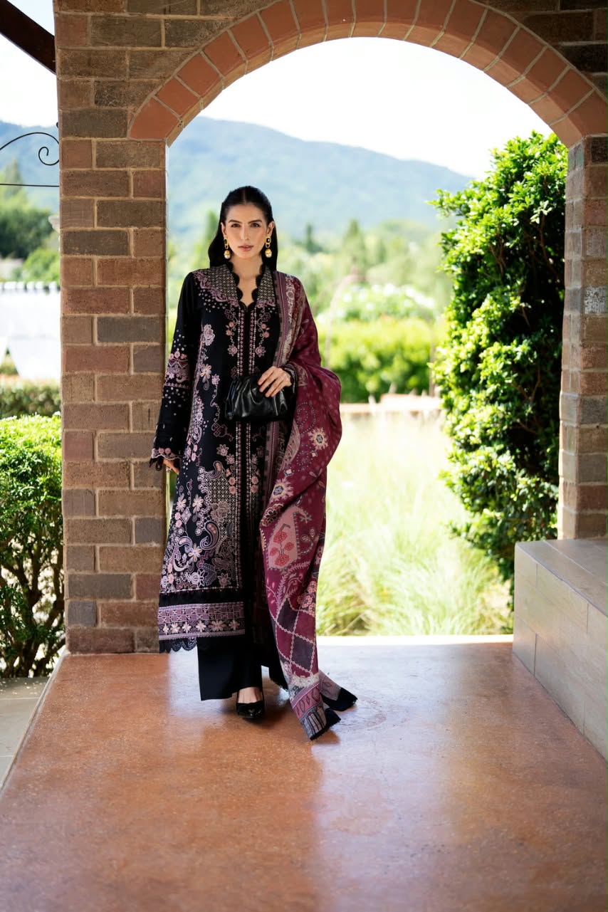 Florent Embroidered Luxury Unstitched Karandi 3pc