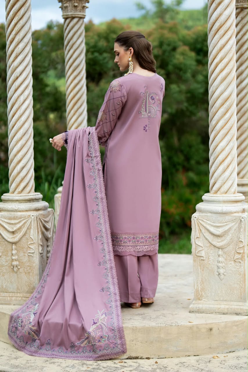 Florent Embroidered Luxury Unstitched Karandi 3pc
