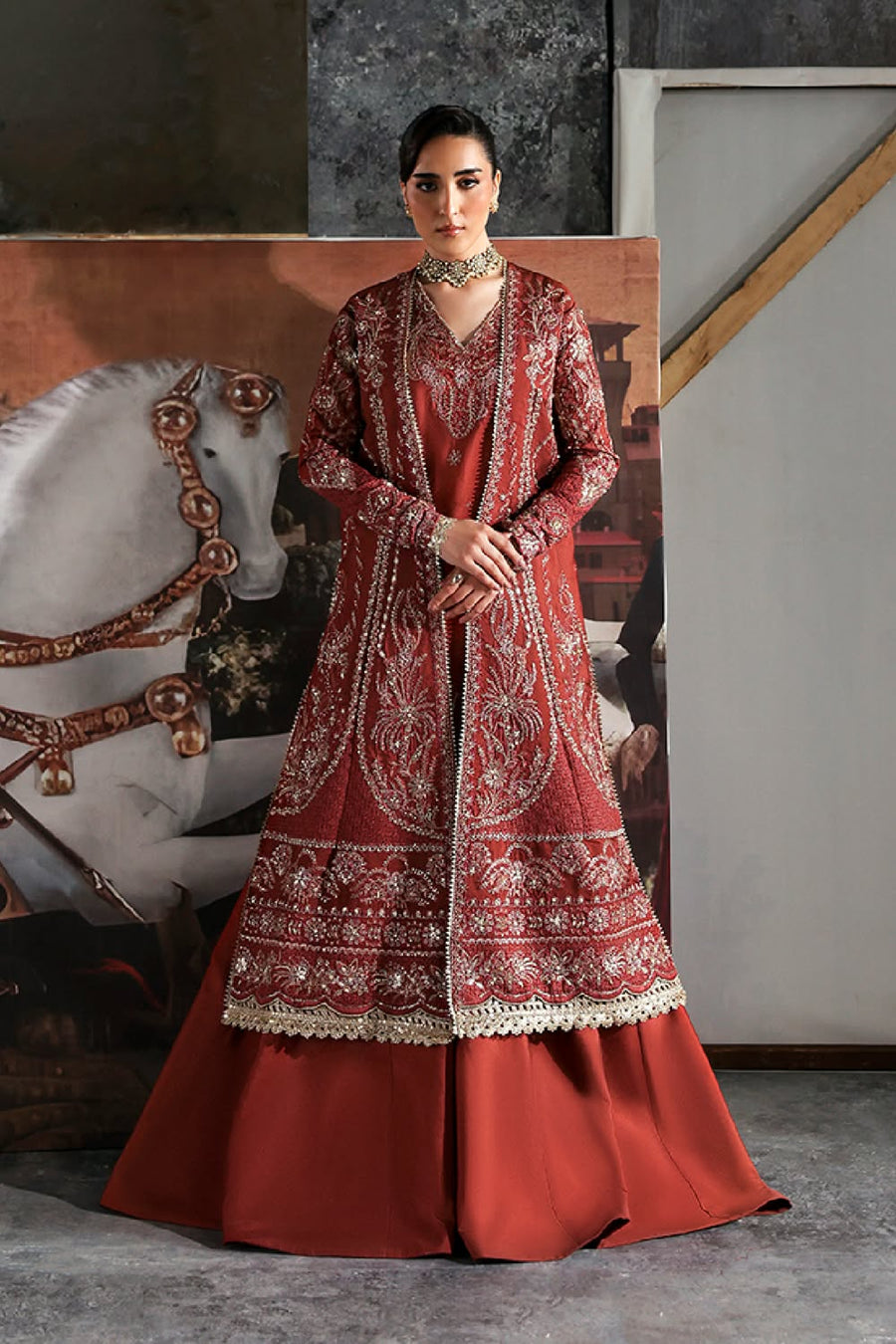 Zarposh Luxury Embroidered Unstitched 3pc