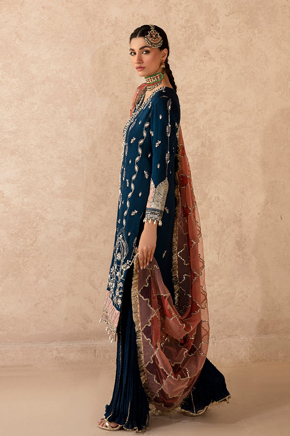 Zarposh Luxury Embroidered Unstitched 3pc