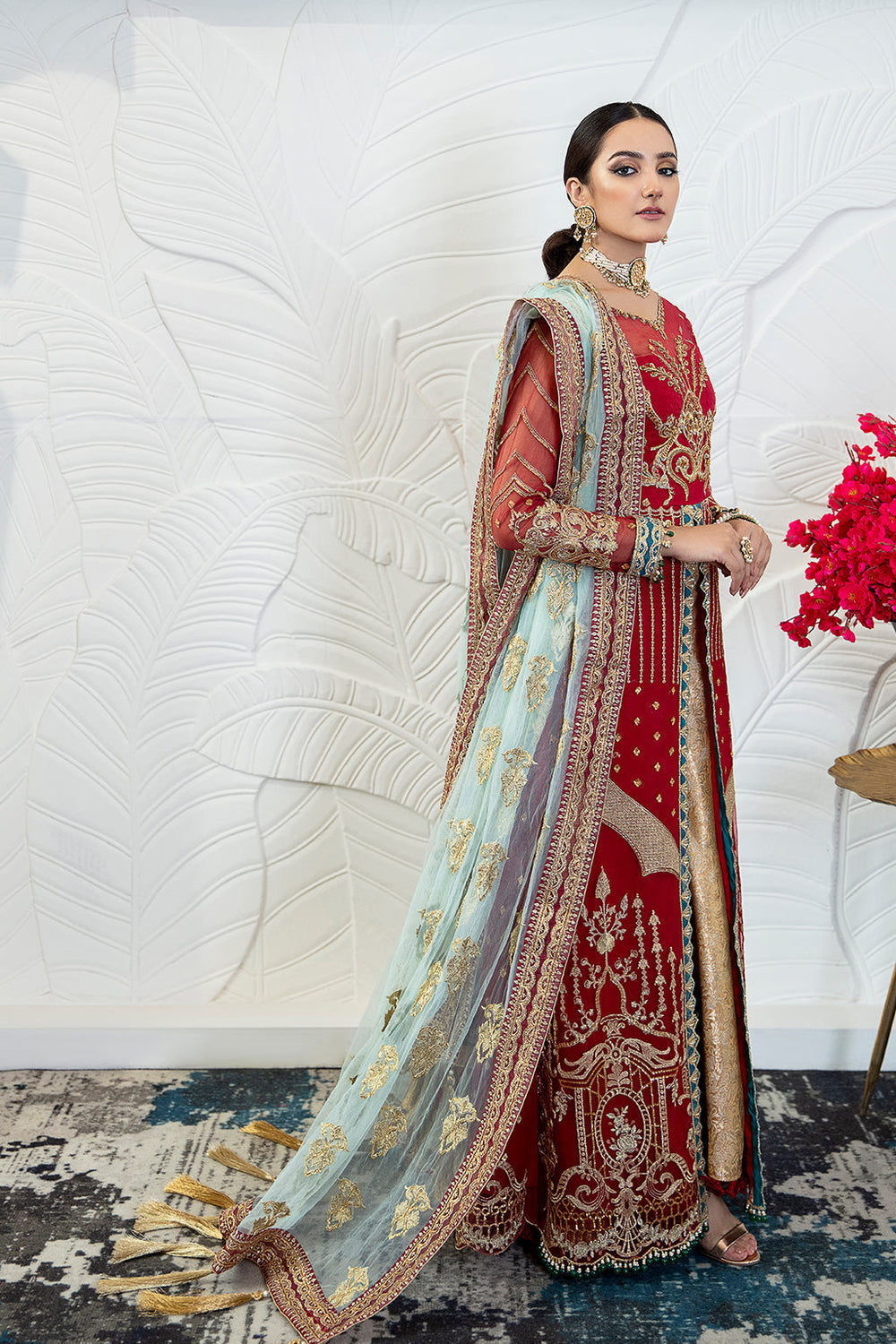 Zarposh Luxury Embroidered Unstitched 3pc