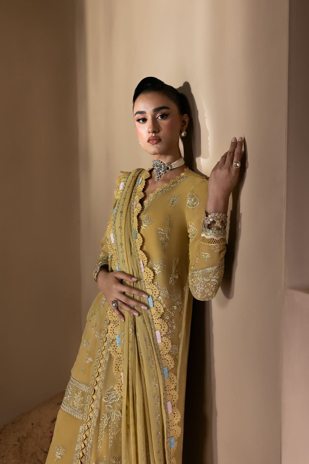 Zarposh Luxury Embroidered Unstitched 3pc