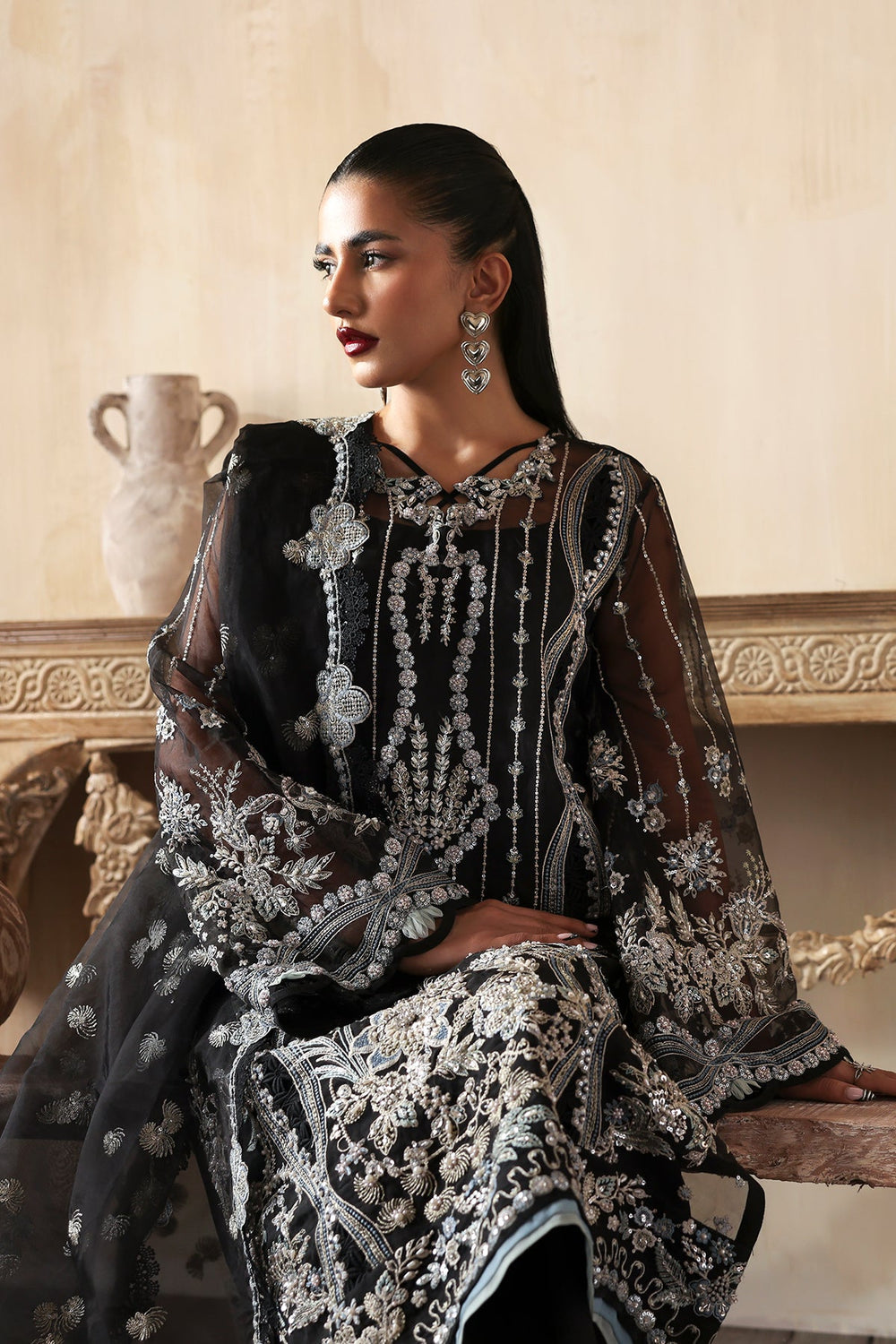 Zarposh Luxury Embroidered Unstitched 3pc