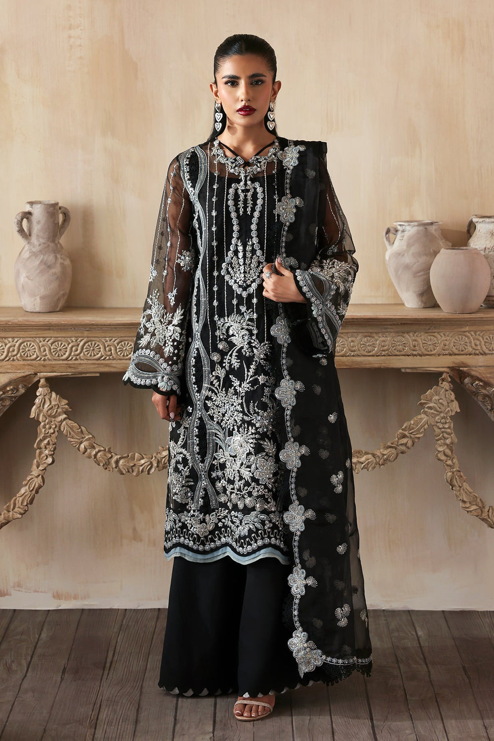 Zarposh Luxury Embroidered Unstitched 3pc