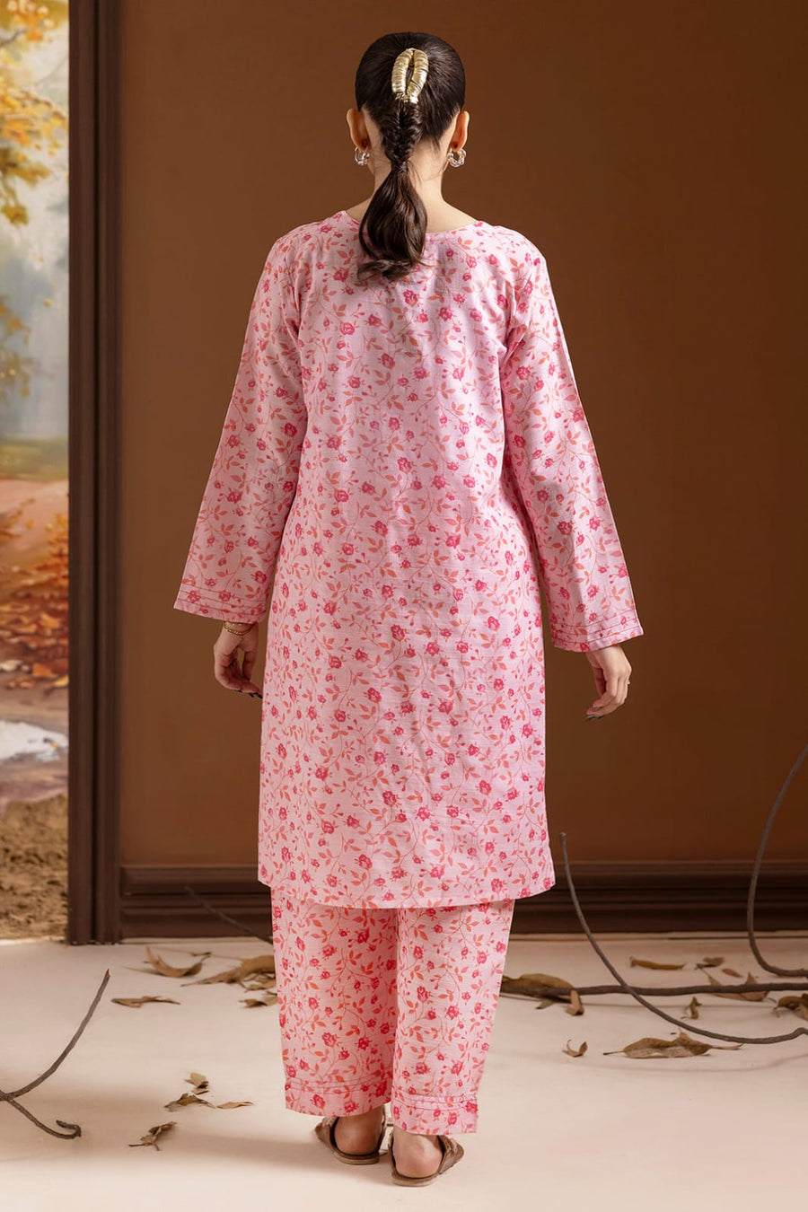 Zellbury Stitched Printed Khaddar ST 2pc