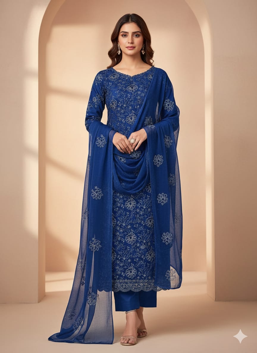 Bareeze Embroidered Lawn 3Pc