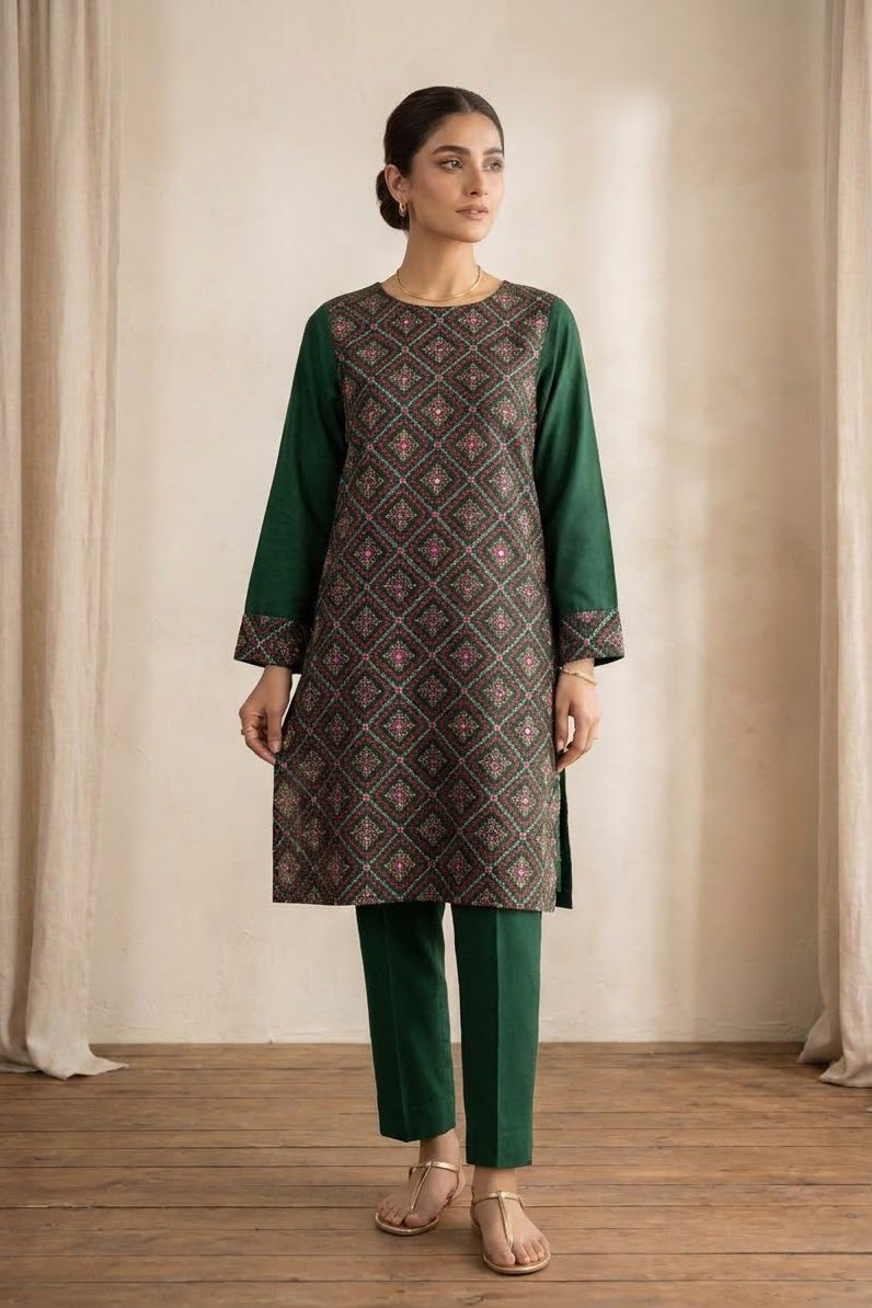 Bareeze Embroidered Karandi Unstitched ST 2pc