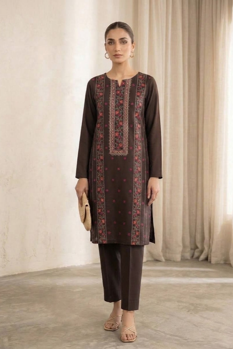 Bareeze Embroidered Karandi Unstitched ST 2pc