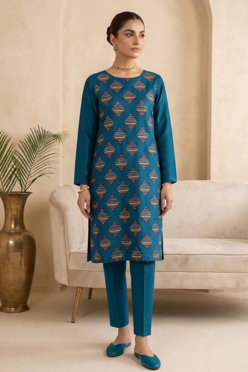 Bareeze Embroidered Karandi Unstitched ST 2pc