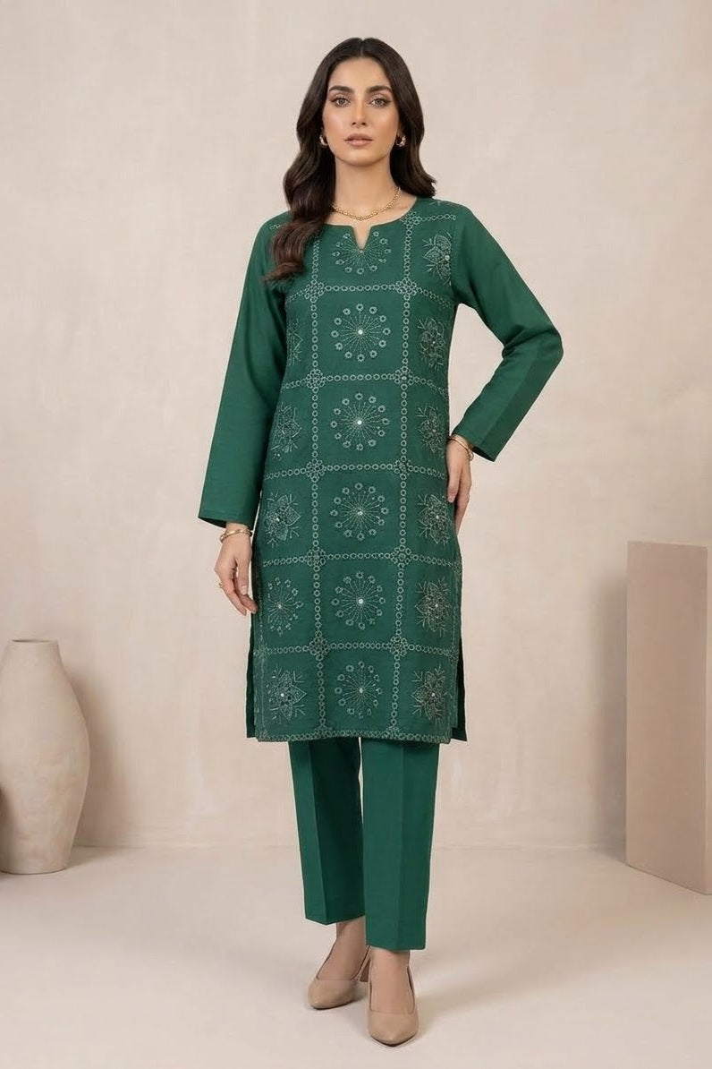 Bareeze Embroidered Karandi Unstitched ST 2pc