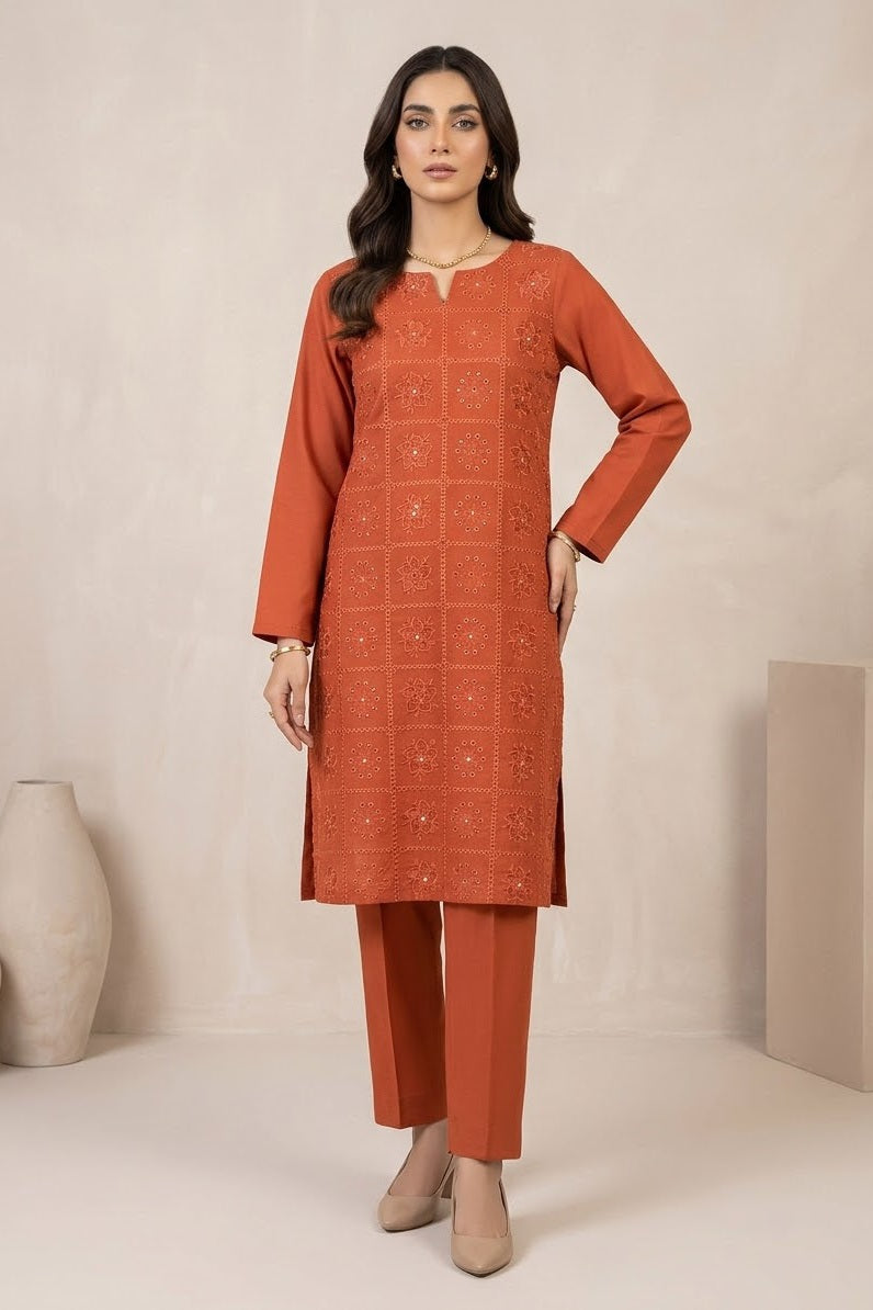 Bareeze Embroidered Karandi Unstitched ST 2pc