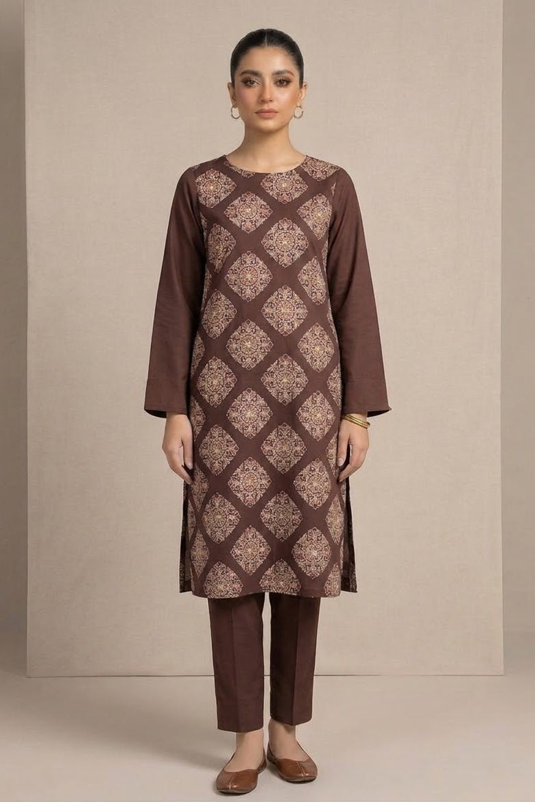 Bareeze Embroidered Karandi Unstitched ST 2pc