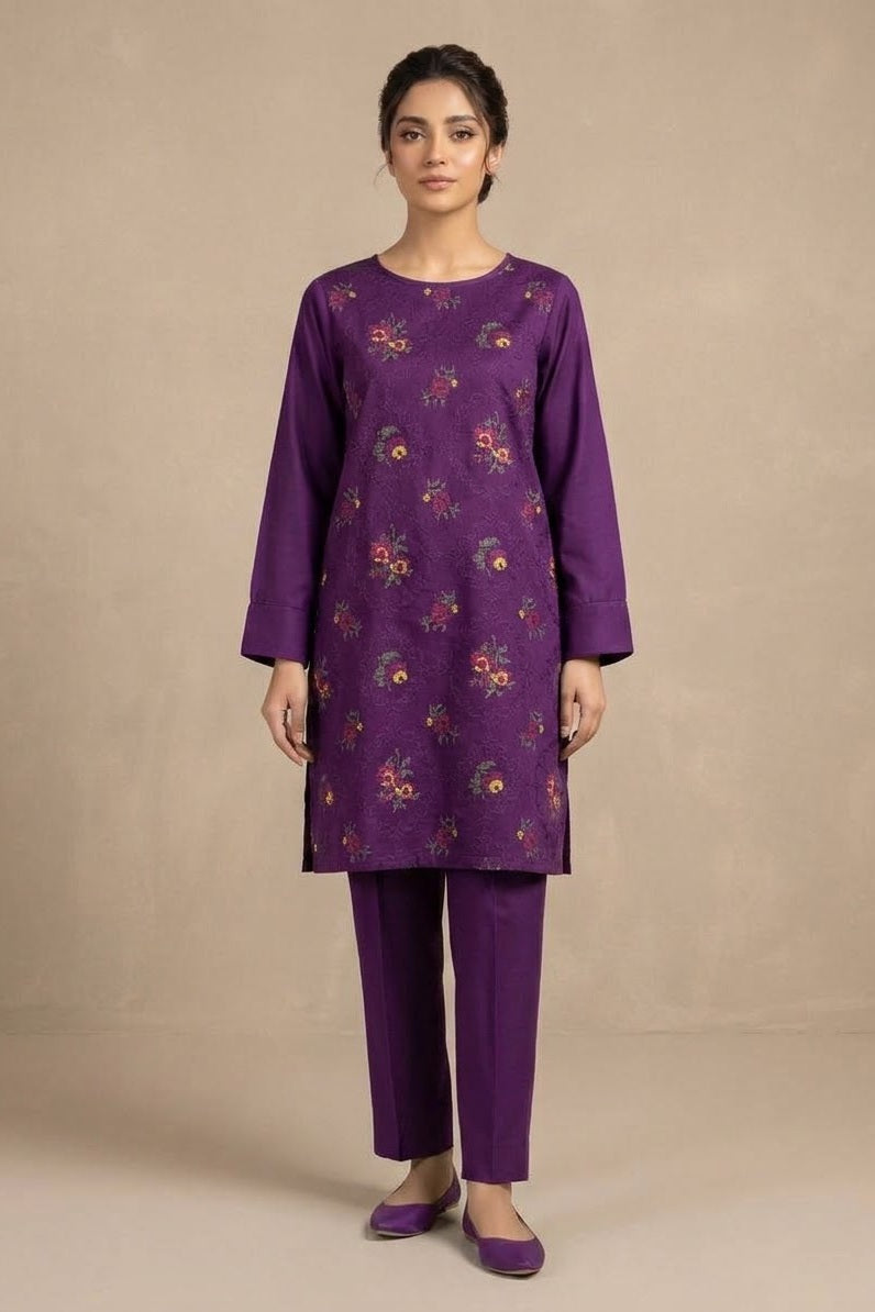 Bareeze Embroidered Karandi Unstitched ST 2pc