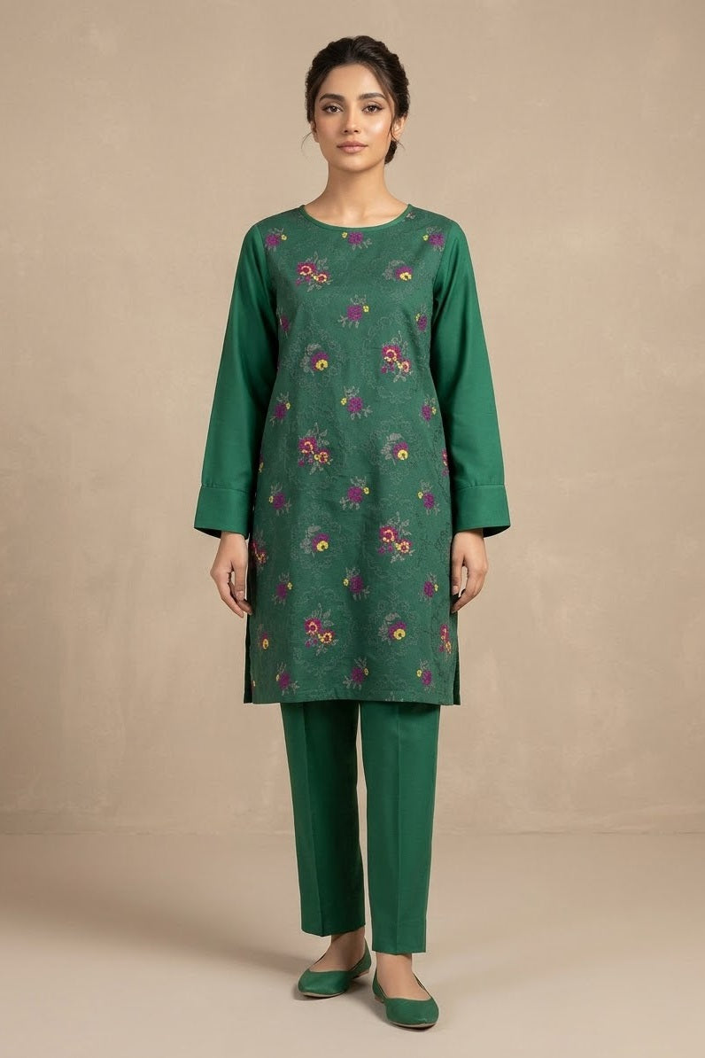 Bareeze Embroidered Karandi Unstitched ST 2pc
