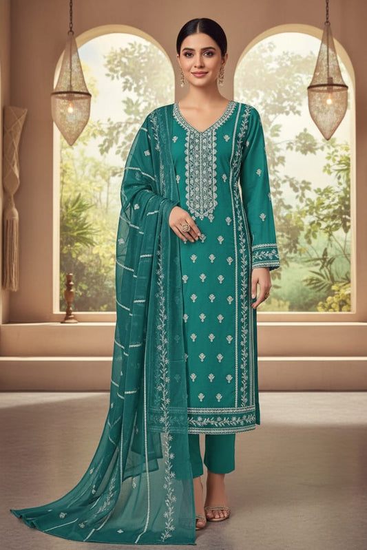 Bareeze Embroidered Lawn 3Pc