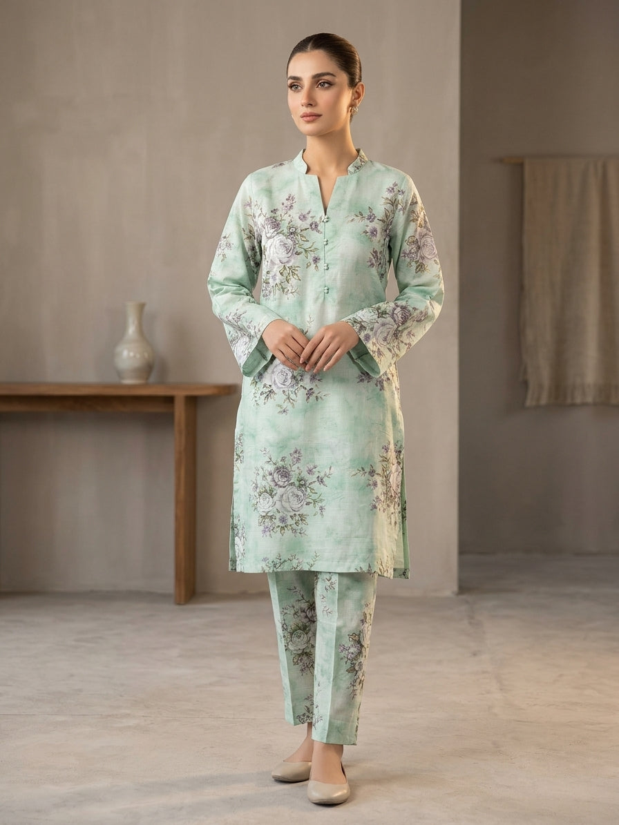 Tawakkal Stitched Printed Khaddar ST 2pc