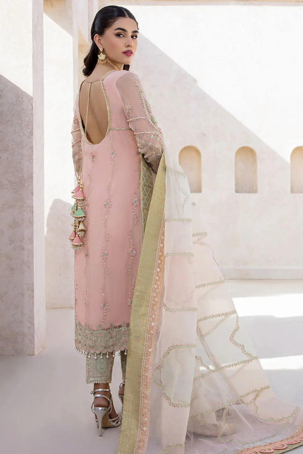 Zarposh Luxury Embroidered Unstitched 3pc