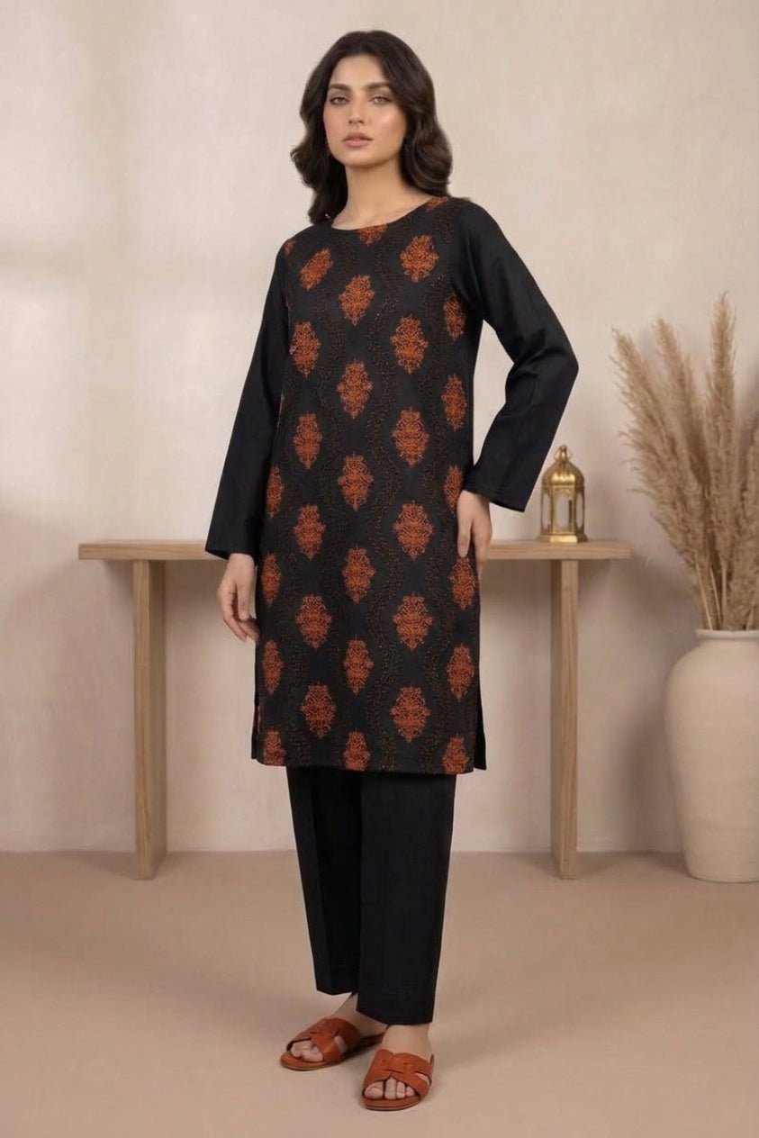 Bareeze Embroidered Karandi Unstitched ST 2pc