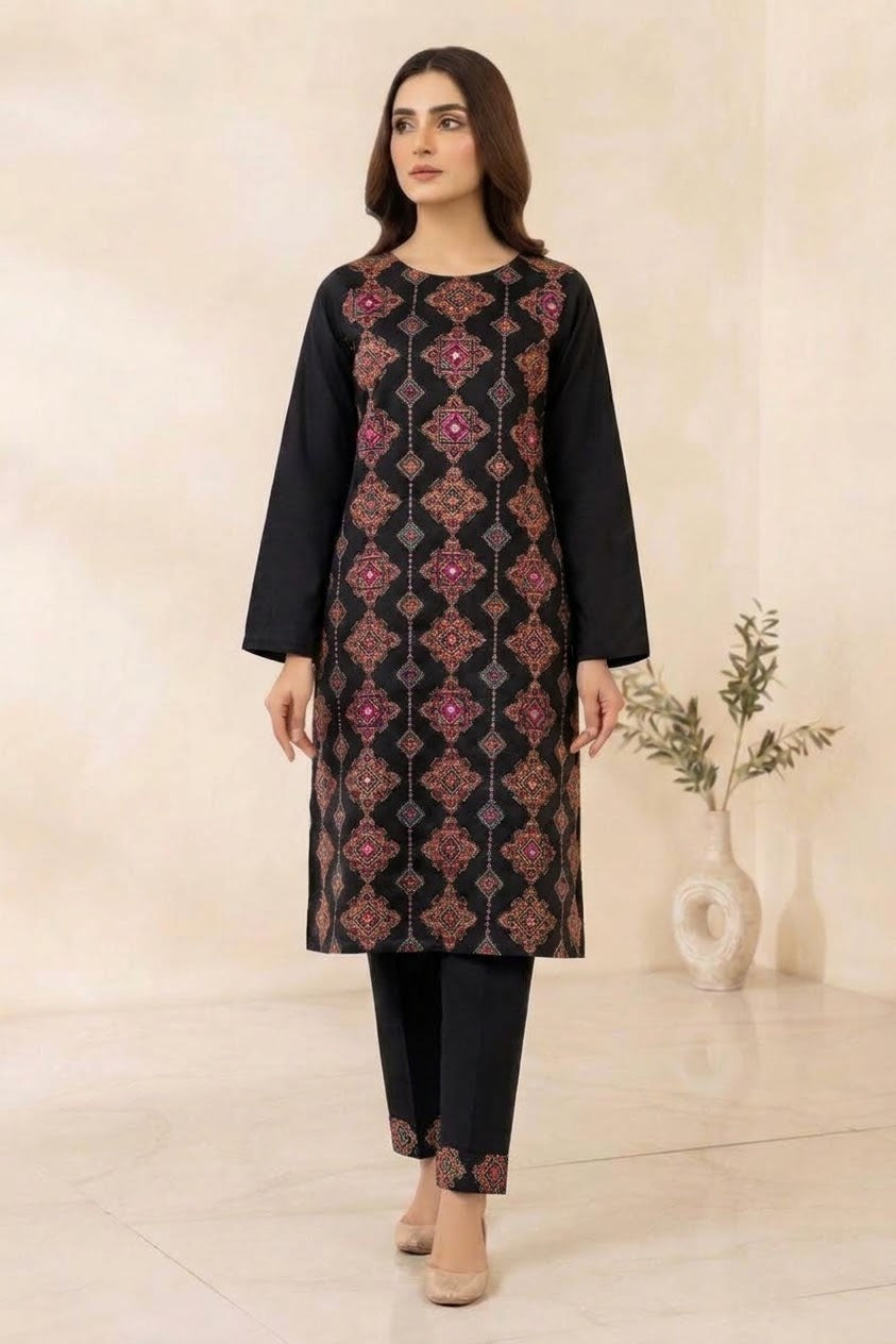 Bareeze Embroidered Karandi Unstitched ST 2pc