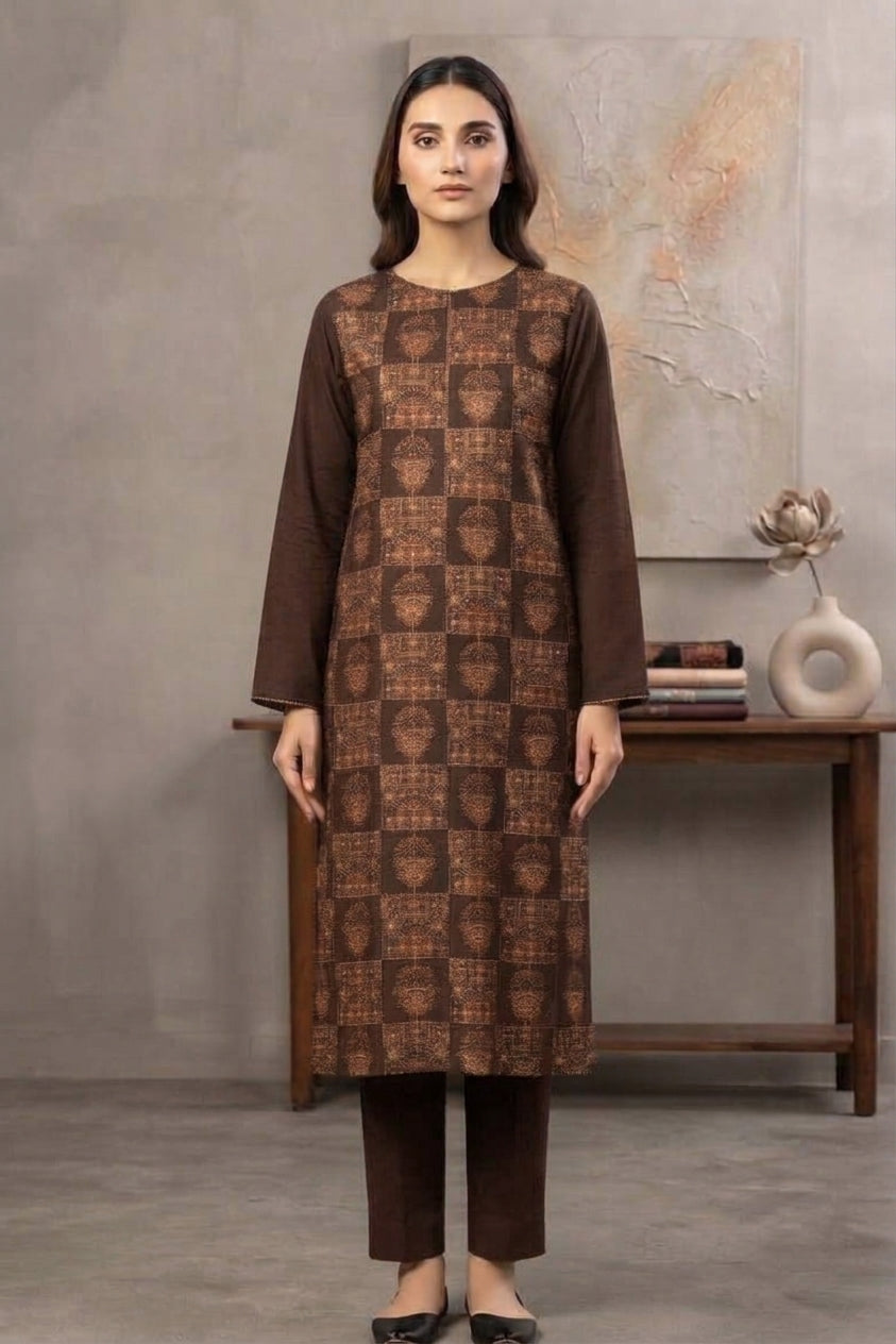 Bareeze Embroidered Karandi Unstitched ST 2pc